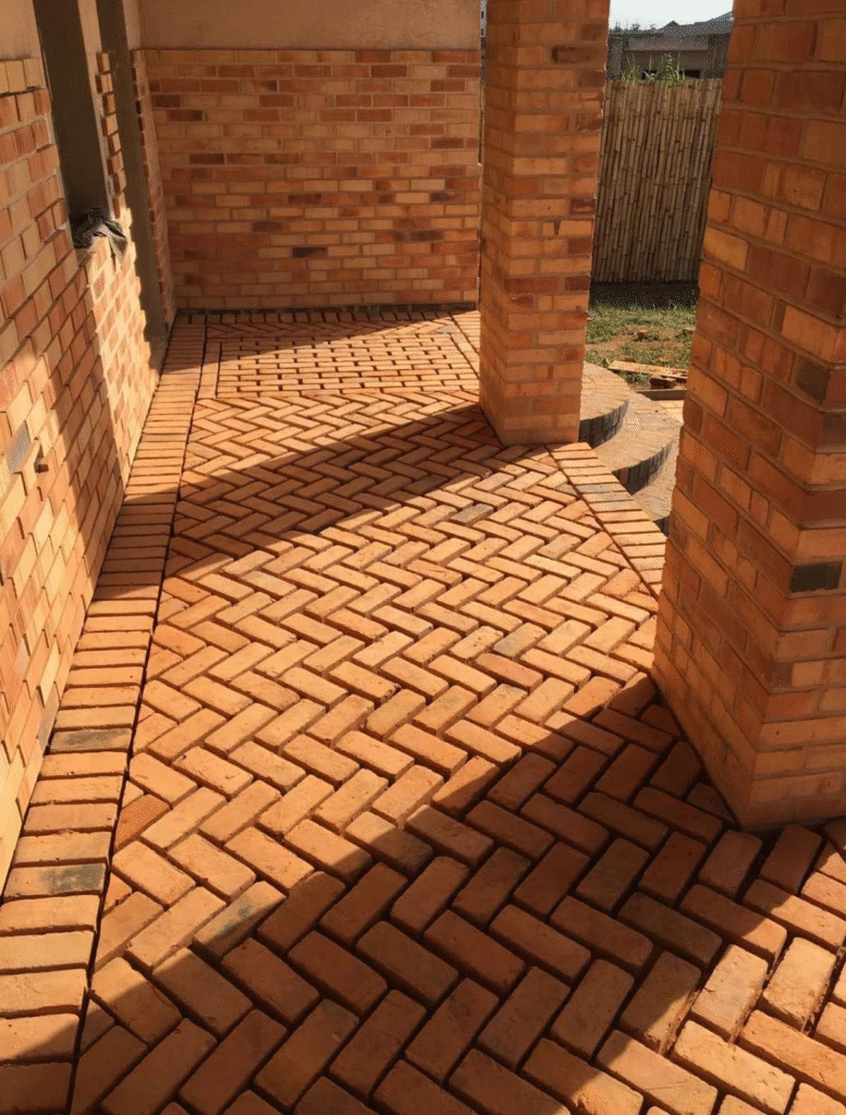 Brick & Lime Group - Brick tiling service example 1