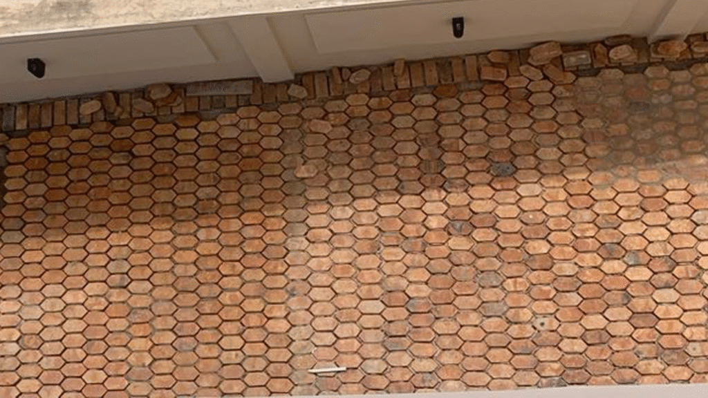Brick & Lime Group - Floor Bricks Product - Hexagon Yellow Floor Bricks 2