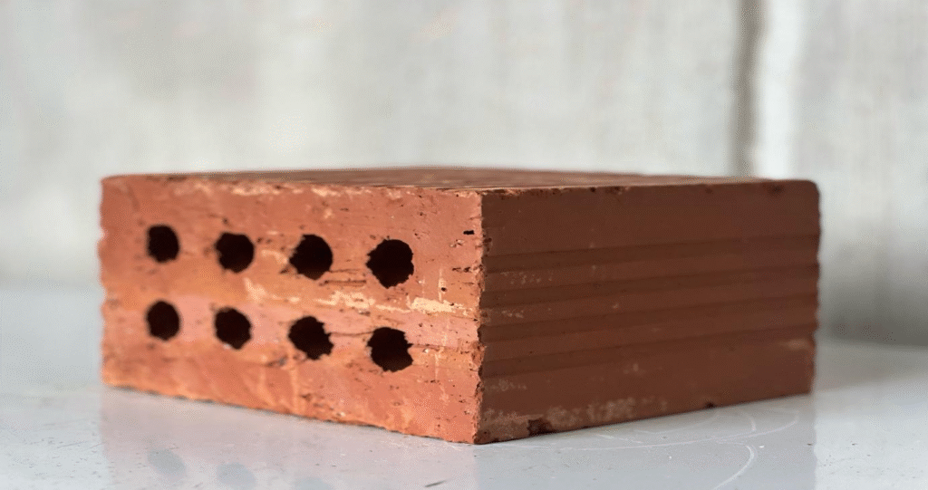 Brick & Lime Group - Brick Walls Product - FCCL 5" Hollow Red Bricks 2