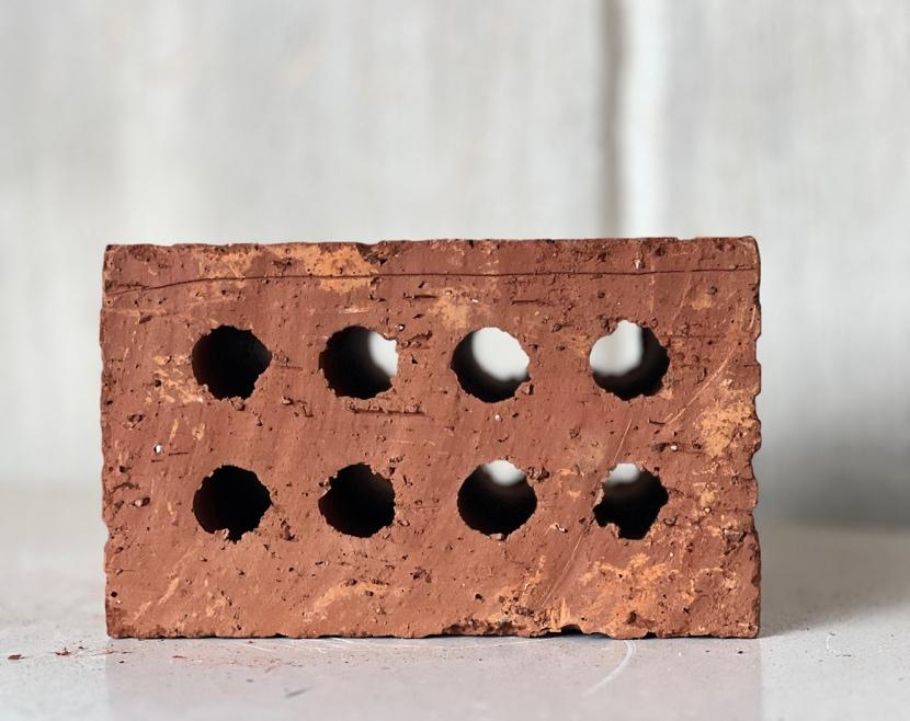 Brick & Lime Group - Brick Walls Product - FCCL 5" Hollow Red Bricks 
