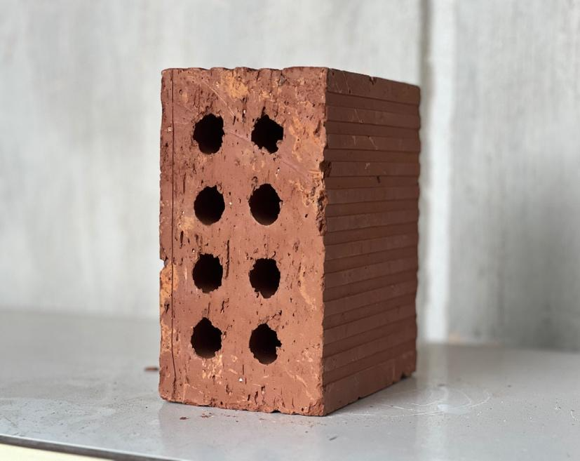Brick & Lime Group - Brick Walls Product - FCCL 5" Hollow Red Bricks 2